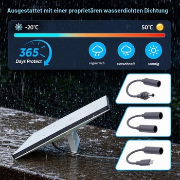 Adaptérový kábel Starlink Mini USB-C na DC - 16AWG, 18 cm, vodotesný prevodník DC5521 samica na