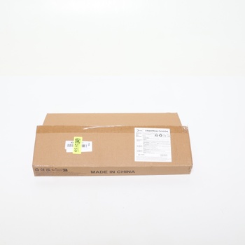Tyč na sprchový záves v tvare L, nastaviteľná rohová sprchová tyč (60-85 cm x 60-85 cm), sprchová