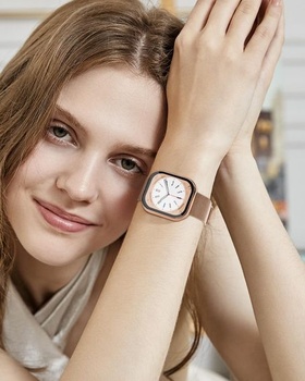 SimpleThings kompatibilný s milánskym Apple Watch remienok s puzdrom 42 mm (len S10/11)