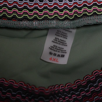 Dámské plavky CheChury zelené vel. 4XL