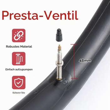 Duša 700x35/43C, duša na bicykel 28 palcov, 700x35C 28x1,40, 700x38C 28x1,5, 700x40C 28x1,60, duša na