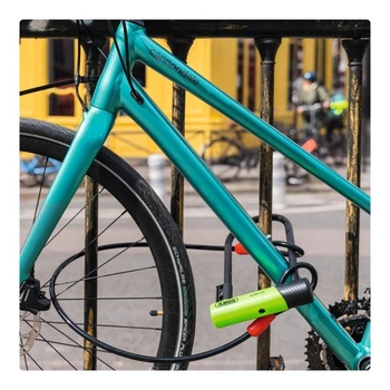 ABUS 410K Ultra U-zámek pro jízdní kola a elektrické koloběžky - praktický a robustní zámek na kolo