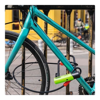 ABUS 410K Ultra U-zámok pre bicykle a elektrické kolobežky - praktický a robustný zámok na bicykel
