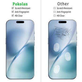 Ochranné tvrdené sklo Pokolan pre iPhone 17 Air, 6,5 palca, balenie 3 kusov