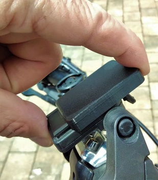 Ochranné kryty pre LCD displeje elektrobicyklov Yamaha radu PW (napr. Haibike), pláštenka, vrátane