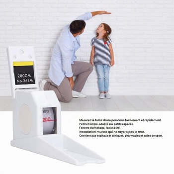 200cm výškoměr, měřicí pravítko, výškoměr, domácí použití, nástěnný zatahovací měřicí pásma, další
