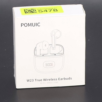 Truewireless slúchadlá POMUIC W23-White
