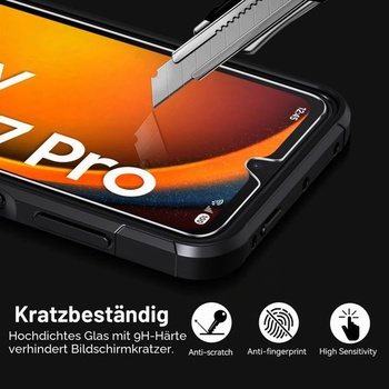 Puzdro ivoler pre Samsung Galaxy Xcover 7 Pro s 3 ochrannými fóliami z tvrdeného skla, vojenské