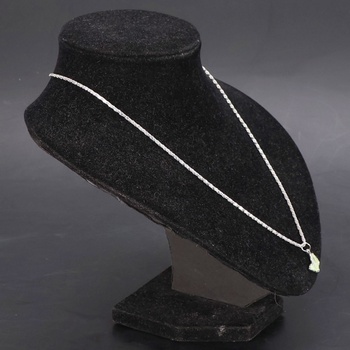 Náhrdelník strieborný, 50cm