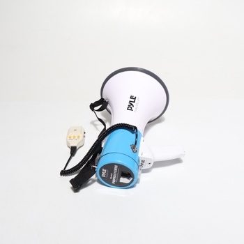Pyle Unisex – Megafón pre dospelých Pmpra515whi, biely/modrý, 50 Wattov, EU