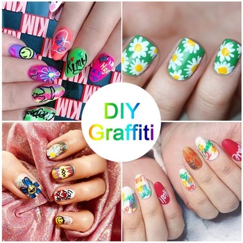 12 barev 3D lak na nehty sada, DIY nehtové umění pero linie nehtové umění graffiti, špička nehtů