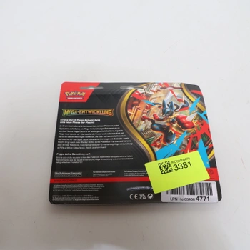 Kartová hra Pokémon Trading: 3-Pack Mega Evolution: Golduck (1 holografická promo karta a 3