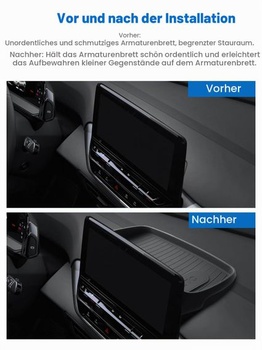 CDEFG kompatibilní s VW ID.4 ID4 ID.5 GTX Pro 2020-2025 2026 organizér do středové konzole, úložný
