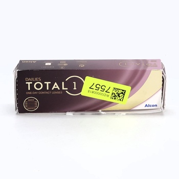 Dailies Total 1 jednodňové mäkké kontaktné šošovky | 30 kusov | BC 8,5 mm | DIA 14,1 mm | +5,25