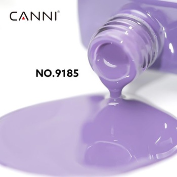 CANNI UV lak na nechty Prírodný levanduľovo fialový gélový lak na nechty 9185