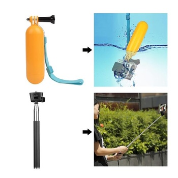 Příslušenství pro akční kamery Helweet, Sada příslušenství pro akční kamery, Sada příslušenství pro