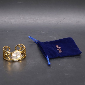 Dámske hodinky JewelryWe, zlaté
