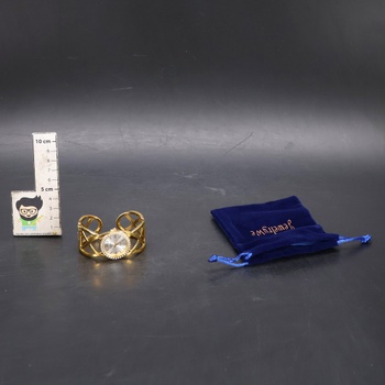 Dámske hodinky JewelryWe, zlaté