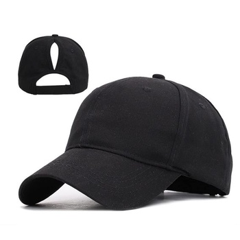 Dámska baseballová čiapka Baynetin s copom, unisex, nastaviteľná, vysoká, neforemná, čiapka s