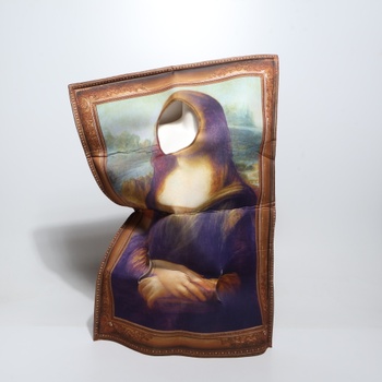 Kostým EraSpooky Mona Lisa ze slavných obrazů, vtipný kostým pro dospělé, muže i ženy