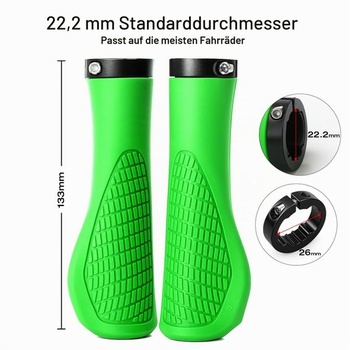 Ergonomické rukojeti řídítek jízdního kola, protiskluzové, rychlá instalace, pro trekingová