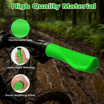 Ergonomické rukojeti řídítek jízdního kola, protiskluzové, rychlá instalace, pro trekingová