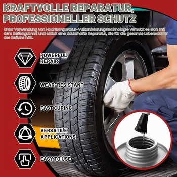 Vulkanizačná kvapalina, tmel na pneumatiky bicyklov, lepidlo na pneumatiky automobilov