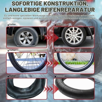 Vulkanizačná kvapalina, tmel na pneumatiky bicyklov, lepidlo na pneumatiky automobilov