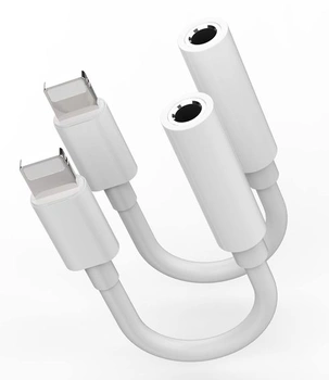 Adaptér z Lightning na 3,5 mm jack pre slúchadlá (2 ks) pre…