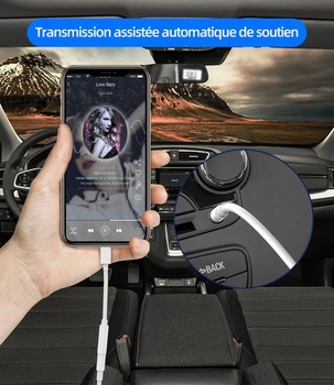 Adaptér z Lightning na 3,5 mm jack pre slúchadlá (2 ks) pre iPhone 14/13, audio kábel pre slúchadlá