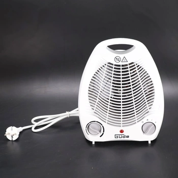 Vykurovací ventilátor Güde biely 2 stupne 85175