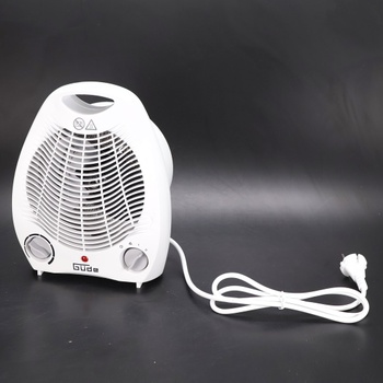 Vykurovací ventilátor Güde biely 2 stupne 85175
