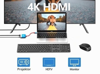 RREAKA 3-v-1 Náhradná dokovacia stanica pre Nintendo Switch 1 a 2, modrá a červená