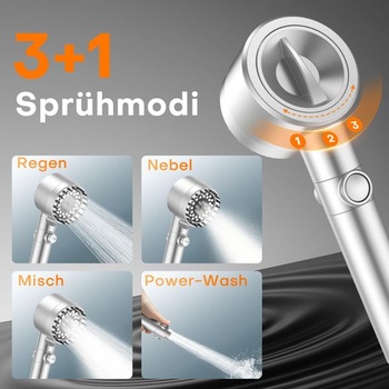 Strieborná sprchová hlavica FEELSO DY5