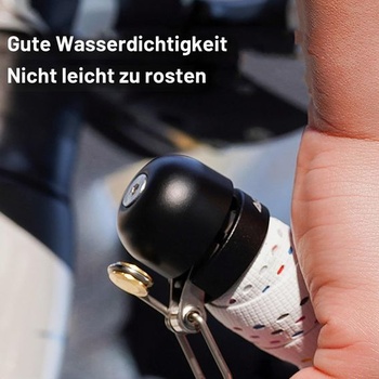 Zástrčka na riadidlá zvončeka cestného bicykla, zvonček bicykla kompatibilný s riadidlami 22,2 mm