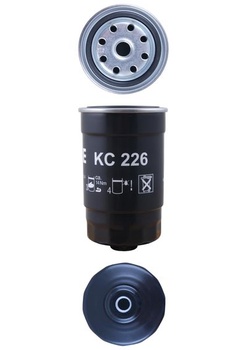 Palivový filter MAHLE KC 226 - okrem iného pre vozidlá Hyundai ix35 (LM, EL, ELH).