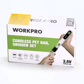 Brúska na pazúriky Workpro W125379A