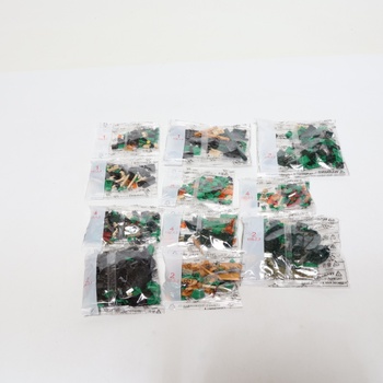 HiWEEGO Technic Robot pre deti so svetlom - 5 v 1 Dinosaurus Sada na diaľkové ovládanie, 877 dielikov RC