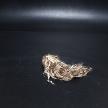 BARSDAR Sponka do blond copu, predĺženie 30 cm, krátke vlnité predĺženie vlasov, viacvrstvový
