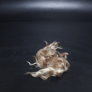 BARSDAR Sponka do blond copu, predĺženie 30 cm, krátke vlnité predĺženie vlasov, viacvrstvový
