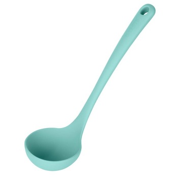 Silikónová naberačka na polievku U-Taste 27 cm, žiaruvzdorná do 315 ° C, Aqua Sky S - 27 cm Aqua Sky