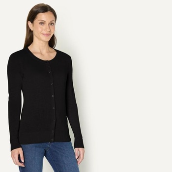 Zapínací sveter Amazon essentials čierny, XL