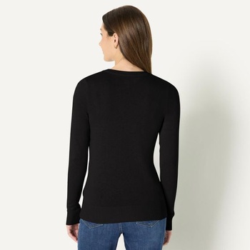 Zapínací sveter Amazon essentials čierny, XL