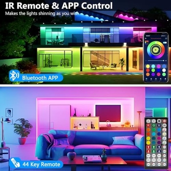 LED pásek Goffii RGB samolepící, 15 m