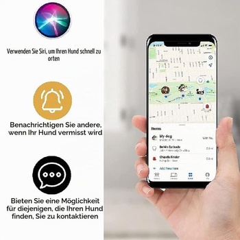 Ochranné púzdro PKQTOP kompatibilné s obojkom pre domácich miláčikov Apple AirTag, silikónové