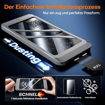 Ochranné tvrzené sklo TAURI pro iPhone 16 6,1