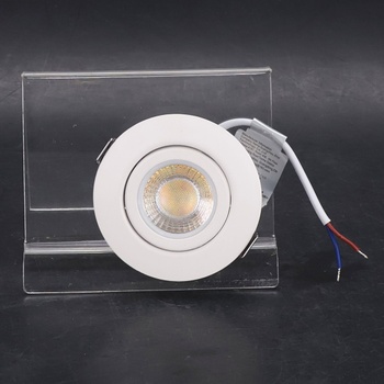 LED zapustené bodové svetlá 230V Stmievateľné biele LED bodové svetlá 6W IP44 zapustené svetlá do