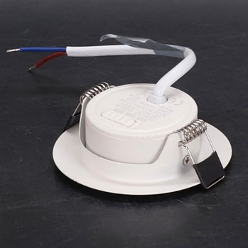 LED zapustené bodové svetlá 230V Stmievateľné biele LED bodové svetlá 6W IP44 zapustené svetlá do