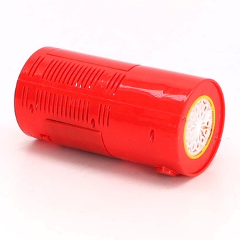 PUSTEFIX Elektrický výrobník bublin Ohňostroj a 80ml tekutina - s LED světlem, sada bublin pro