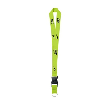 NIKE Unisex pútko na kľúče Nike Lanyard (1 balenie) jedna veľkosť volt/čierna